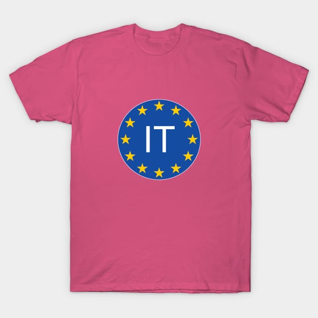 Italy Italia T-Shirt by Travellers